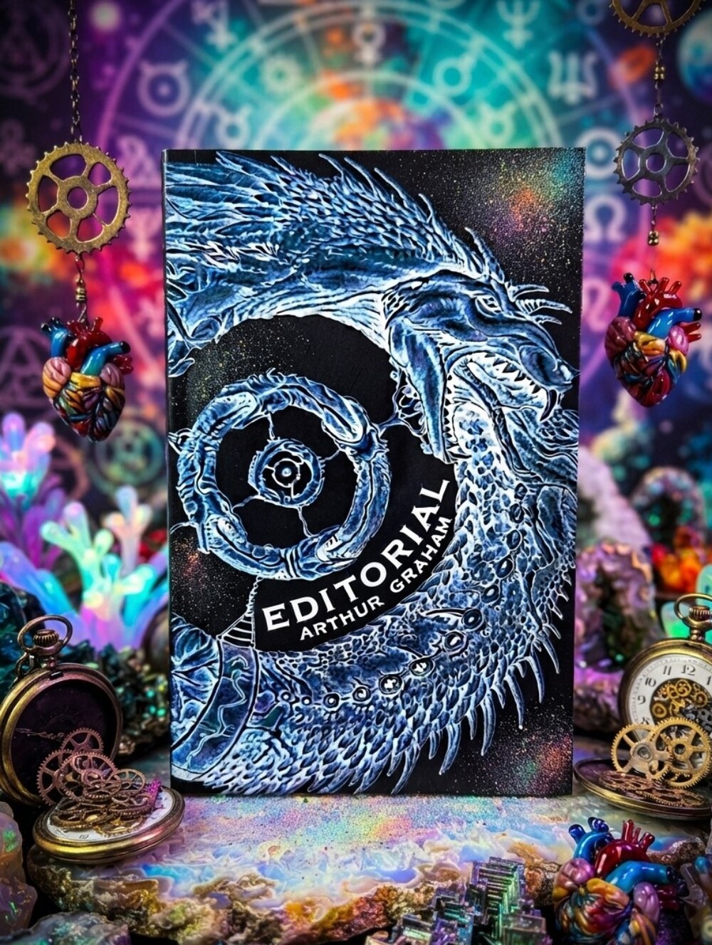Editorial Book By Arthur Graham Experimental Fiction Ouroboros Dark Humor